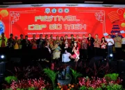 Pererat Kerukunan, Istri Gus Dur Buka Festival Cap Go Meh di Tangerang