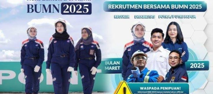 Pengajuan Lamaran Kerja Rekrutmen Bersama BUMN Dibuka Hari Ini! Cek Caranya