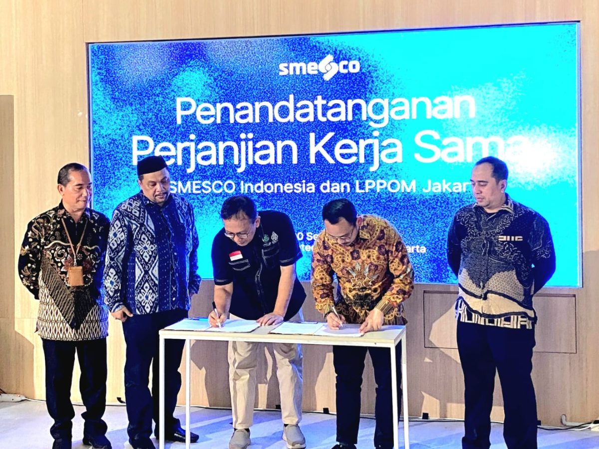 Smesco Indonesia Gandeng LPPOM MUI Perkuat Penetrasi Produk Halal UMKM