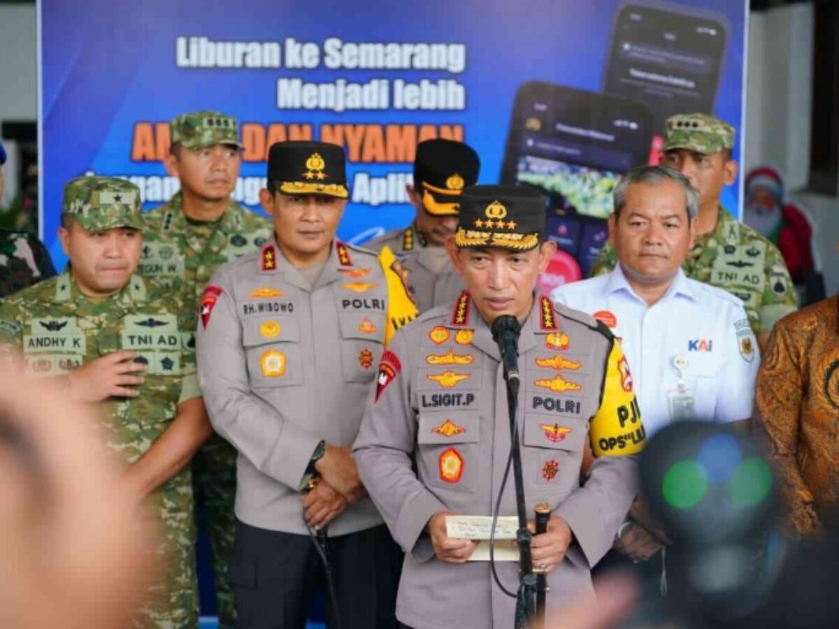 Listyo Sigit: Pelayanan Nataru Harus Maksimal, Aman, dan Nyaman Sesuai Arahan Presiden