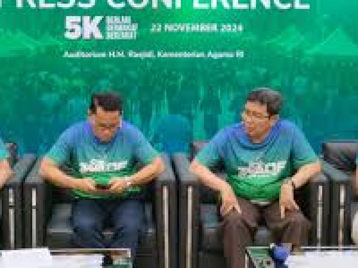 Peduli Sumatera dan Palestina, BWI Gelar Waqf Run 2025