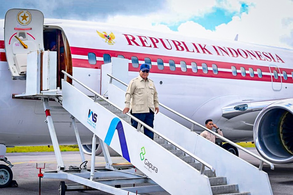 Tutup Tahun 2025, Presiden Prabowo Kembali Tinjau Langsung Korban Banjir di Sumatra.