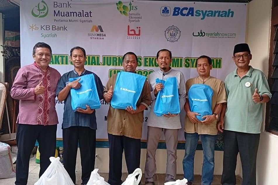 JES Konsisten Bantu Sesama di Bulan Ramadhan dengan Membagikan Paket Sembako dan Santunan