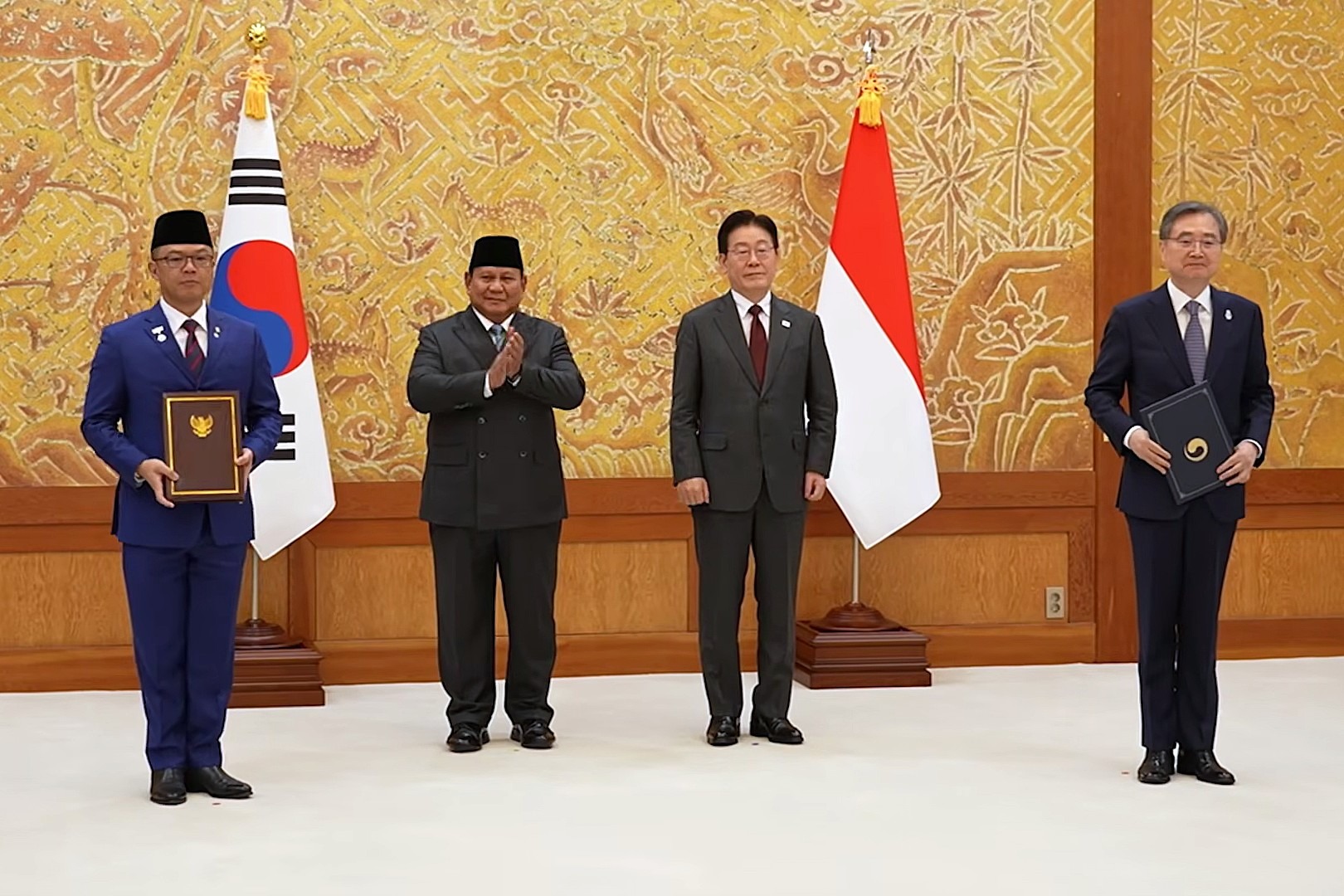 Presiden Prabowo Saksikan Pertukaran 10 MoU RI–Republik Korea, Perkuat Kemitraan Strategis