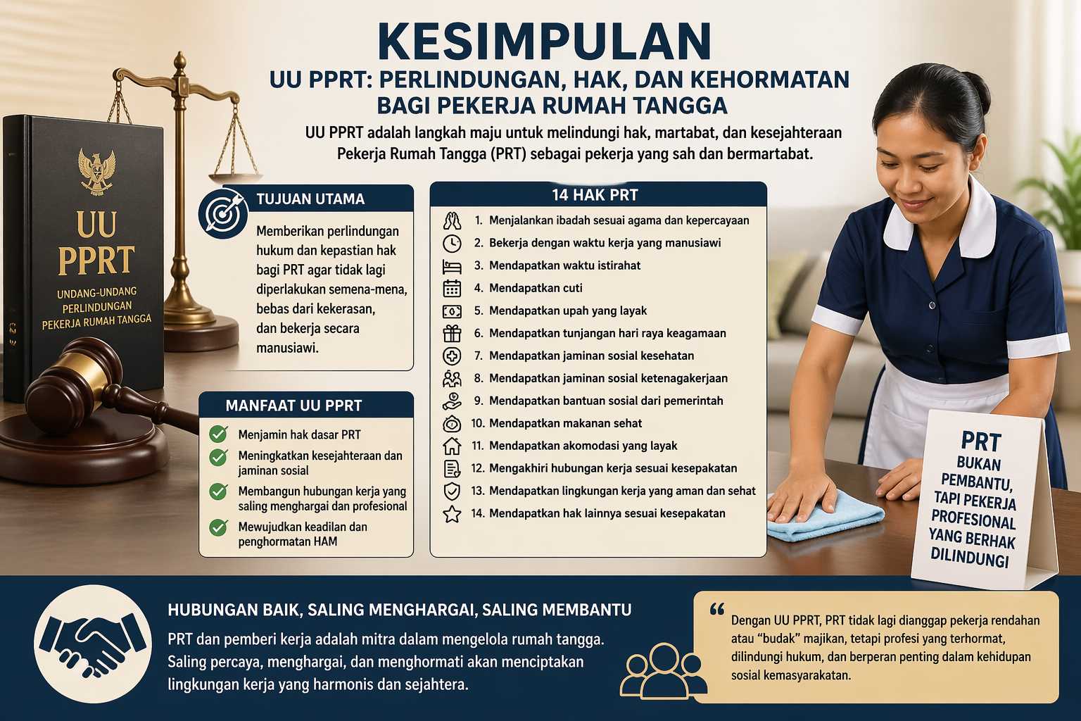 UU PPRT, Akhir dari Praktik “Perbudakan” Modern di Rumah Tangga? Melindungi 4,2 Juta PRT dengan Undang-undang PPRT