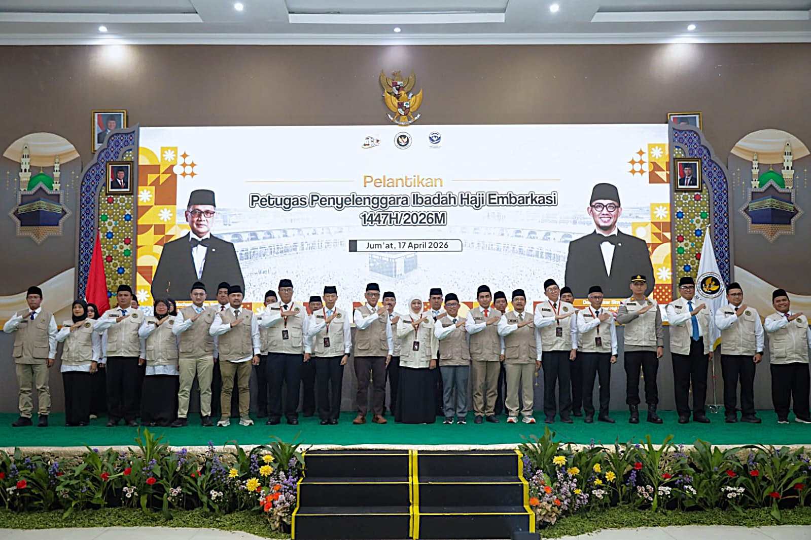 Negara Harus Hadir Sejak Langkah Pertama Jemaah, Menhaj Beri Pesan Keras kepada Petugas Haji 2026