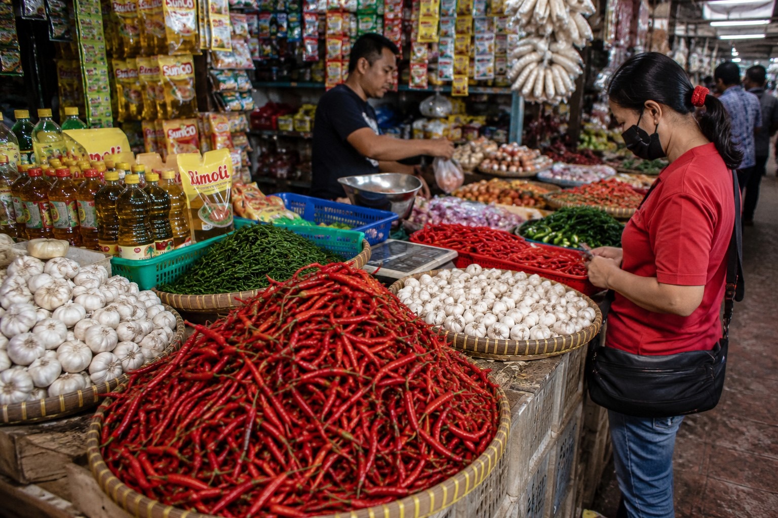 Update Harga Pangan Nasional: Cabai Rawit Tetap Termahal, Beras dan Minyak Goreng Stabil