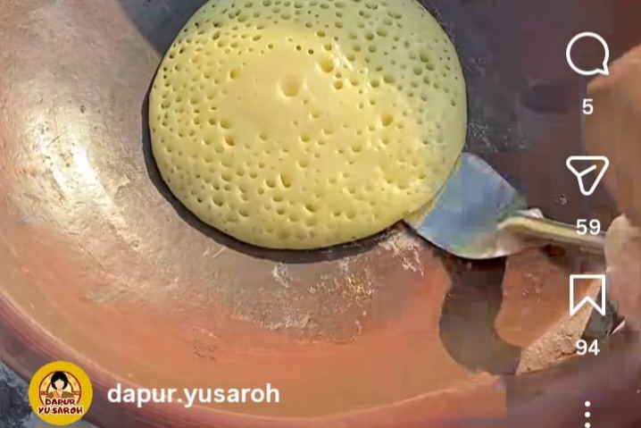 Supaya Rabi Bukan Seloroh, Cicipilah Serabi di Dapur Yu Saroh