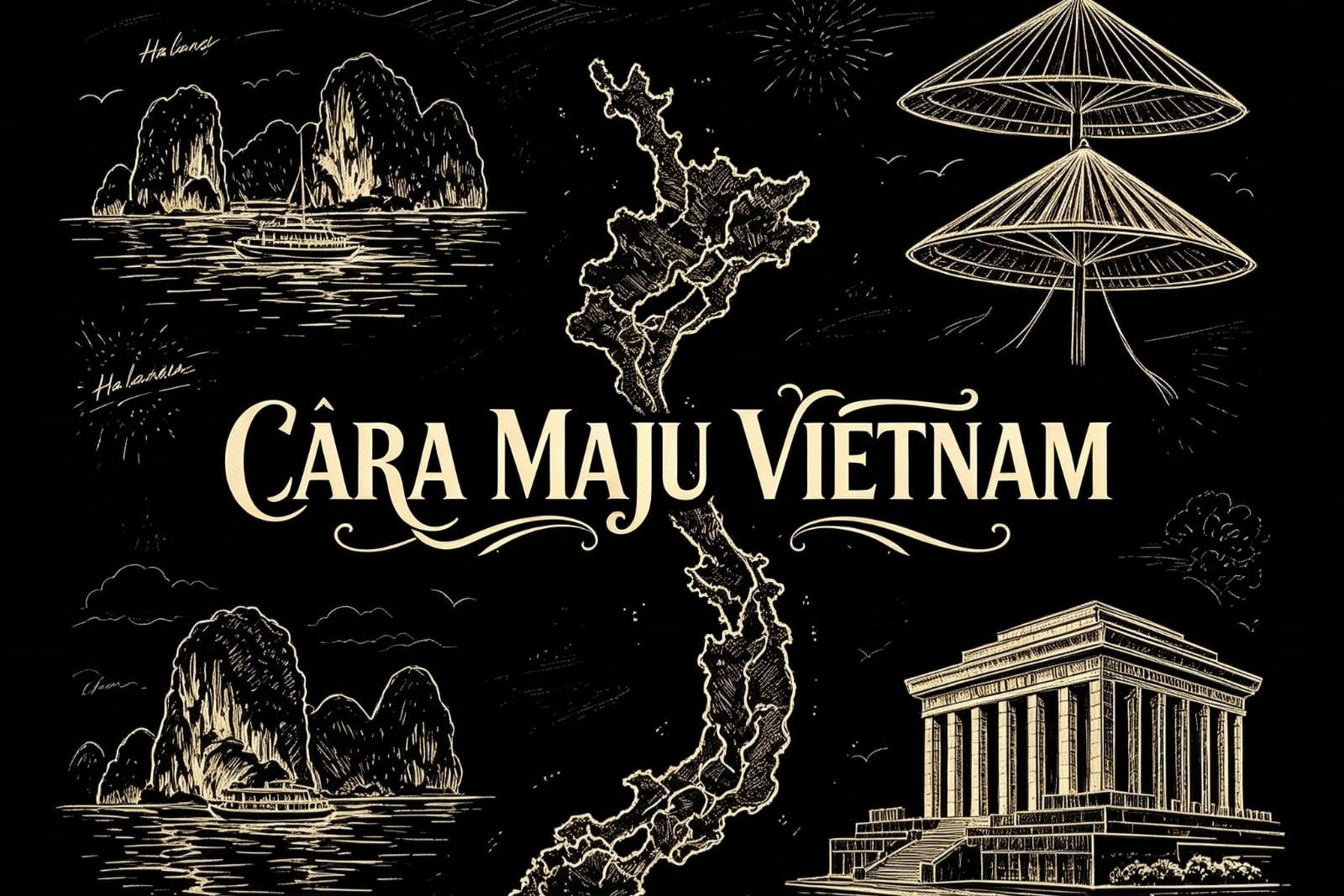 Cara Maju Vietnam