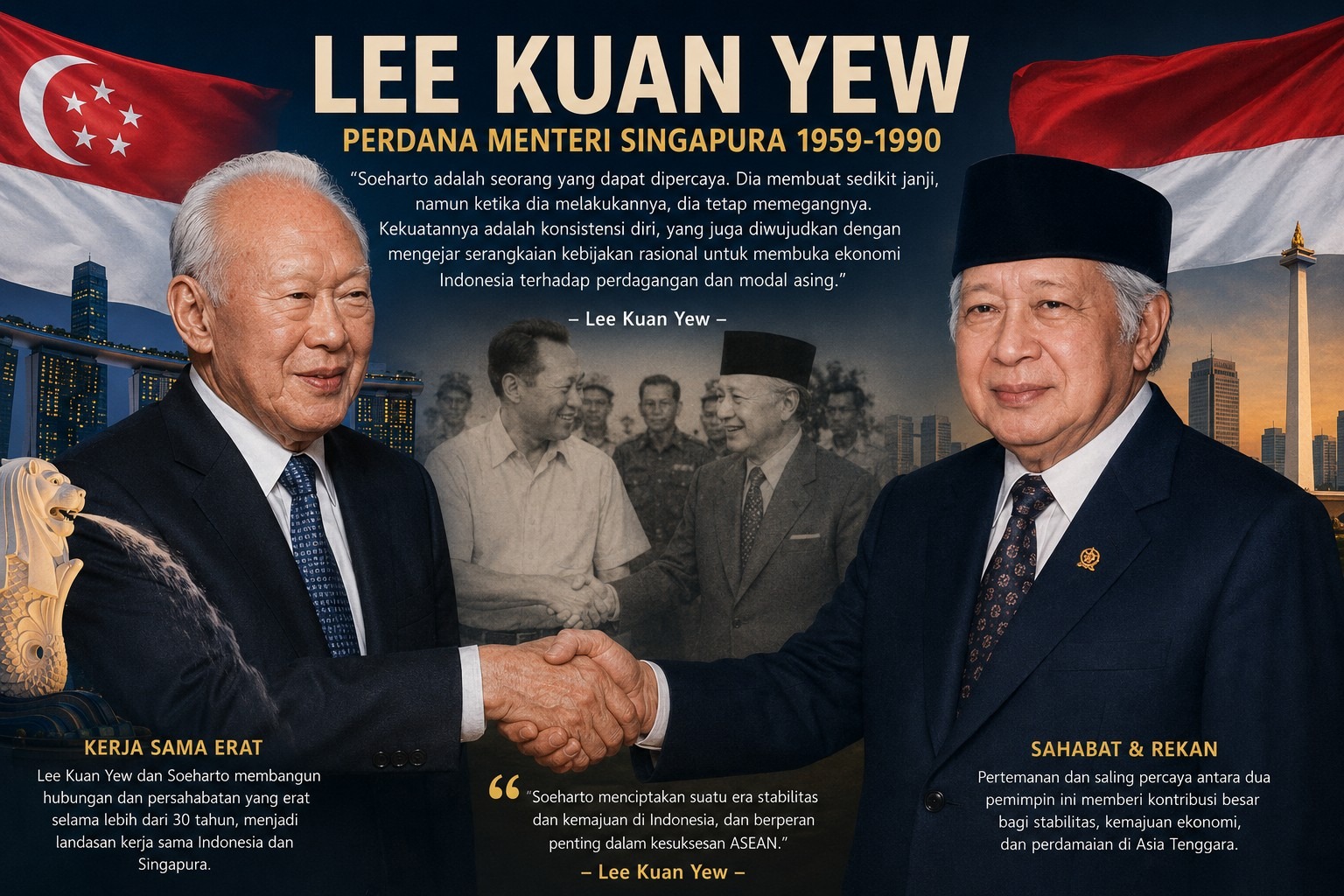 Lee Kuan Yew  Perdana Menteri Singapura 1959-1990, Yang Utama Diantara Yang Sederajat