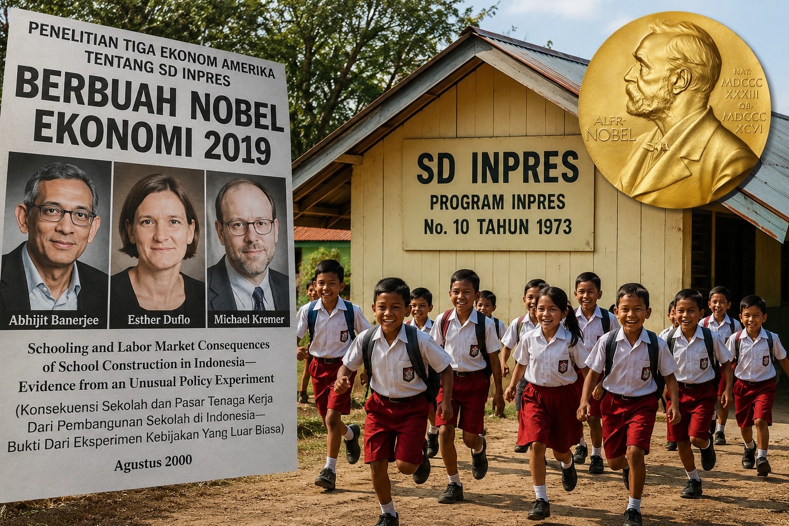 SD Inpres yang Berbuah Hadiah Nobel