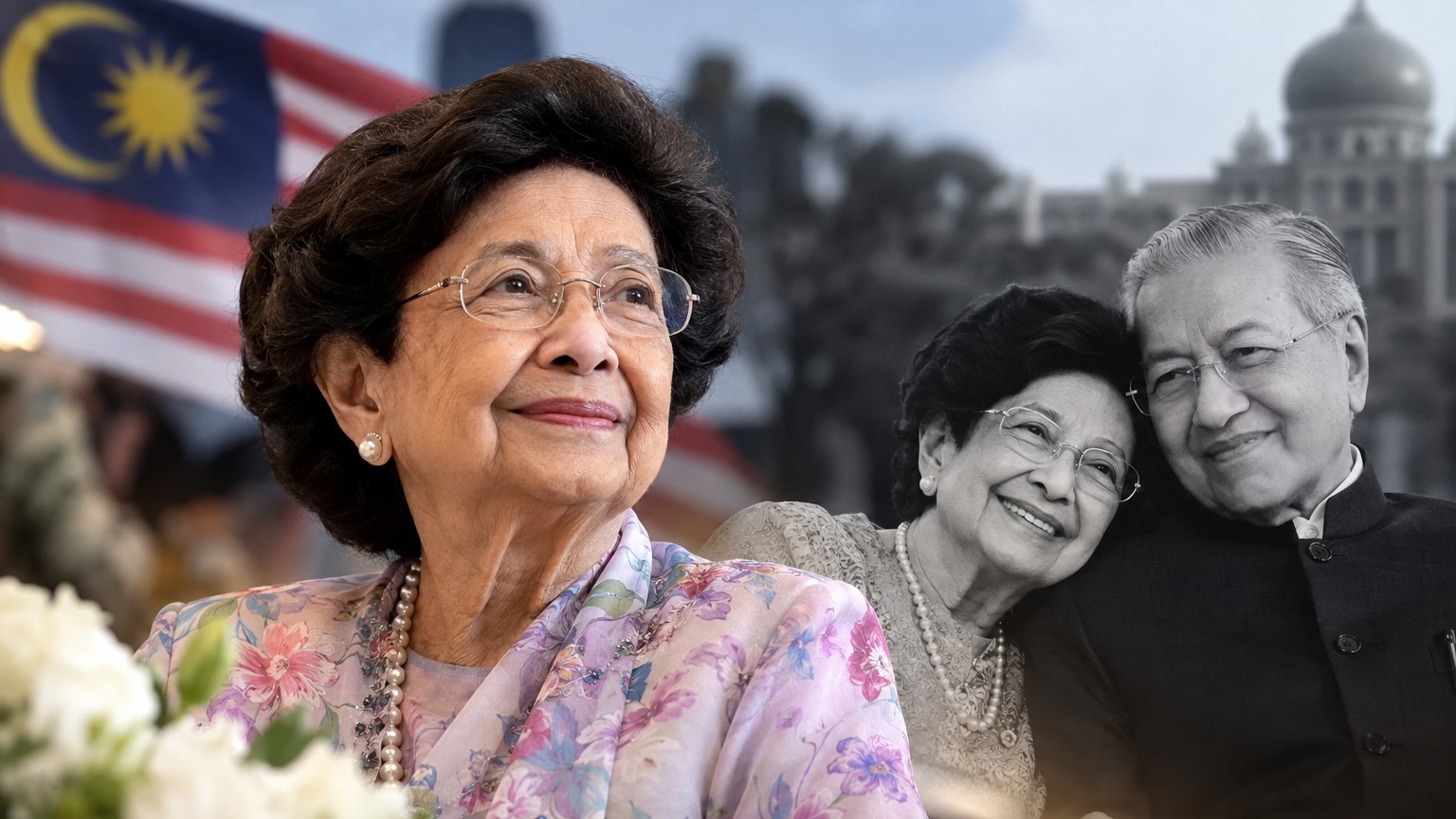Tun Dr Siti Hasmah, Istri Mahathir Mohamad, Wafat di Usia 100 Tahun