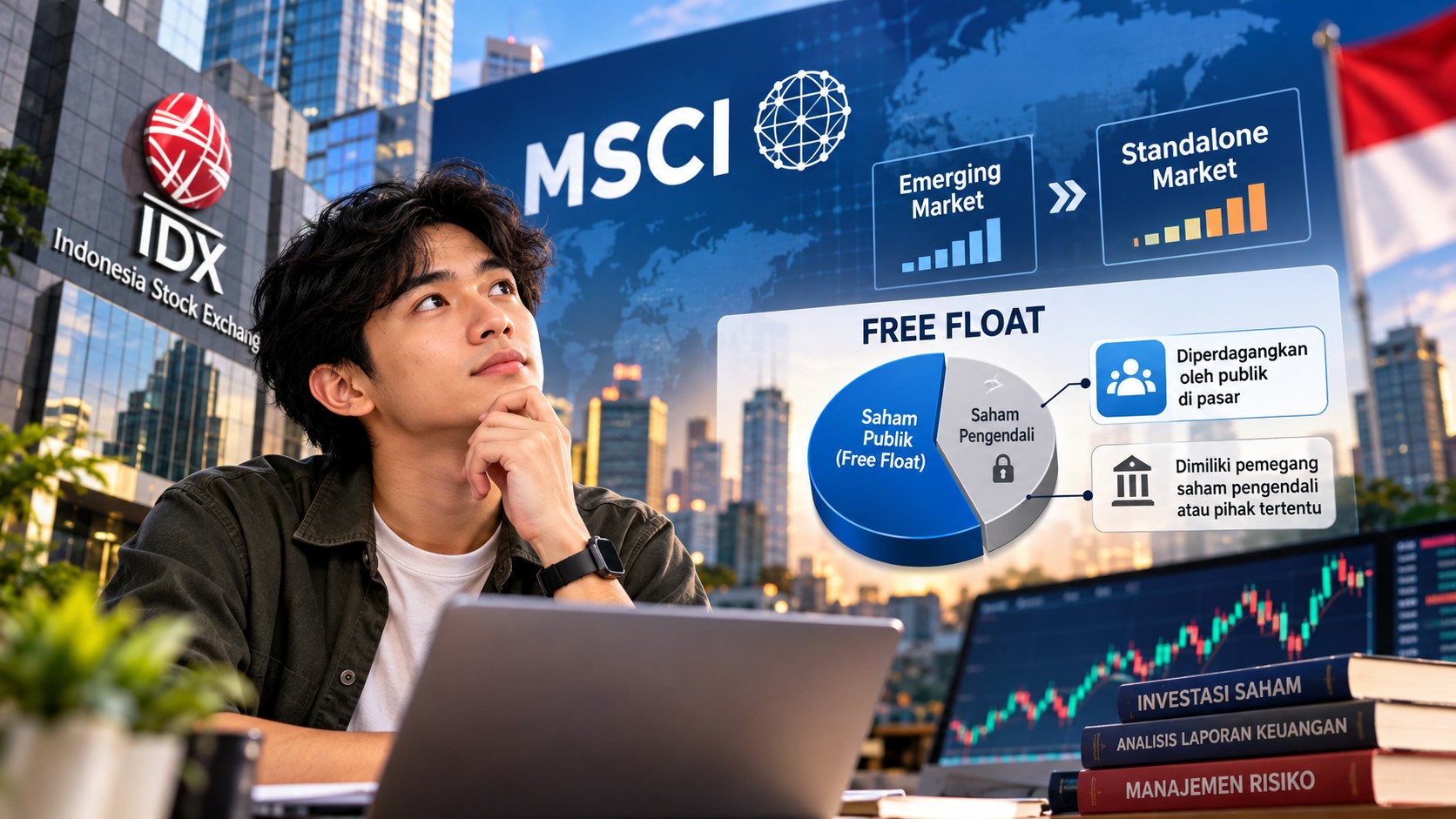 MSCI Soroti Pasar Saham Indonesia, Apa Itu Free Float dan Mengapa Investor Muda Perlu Paham?