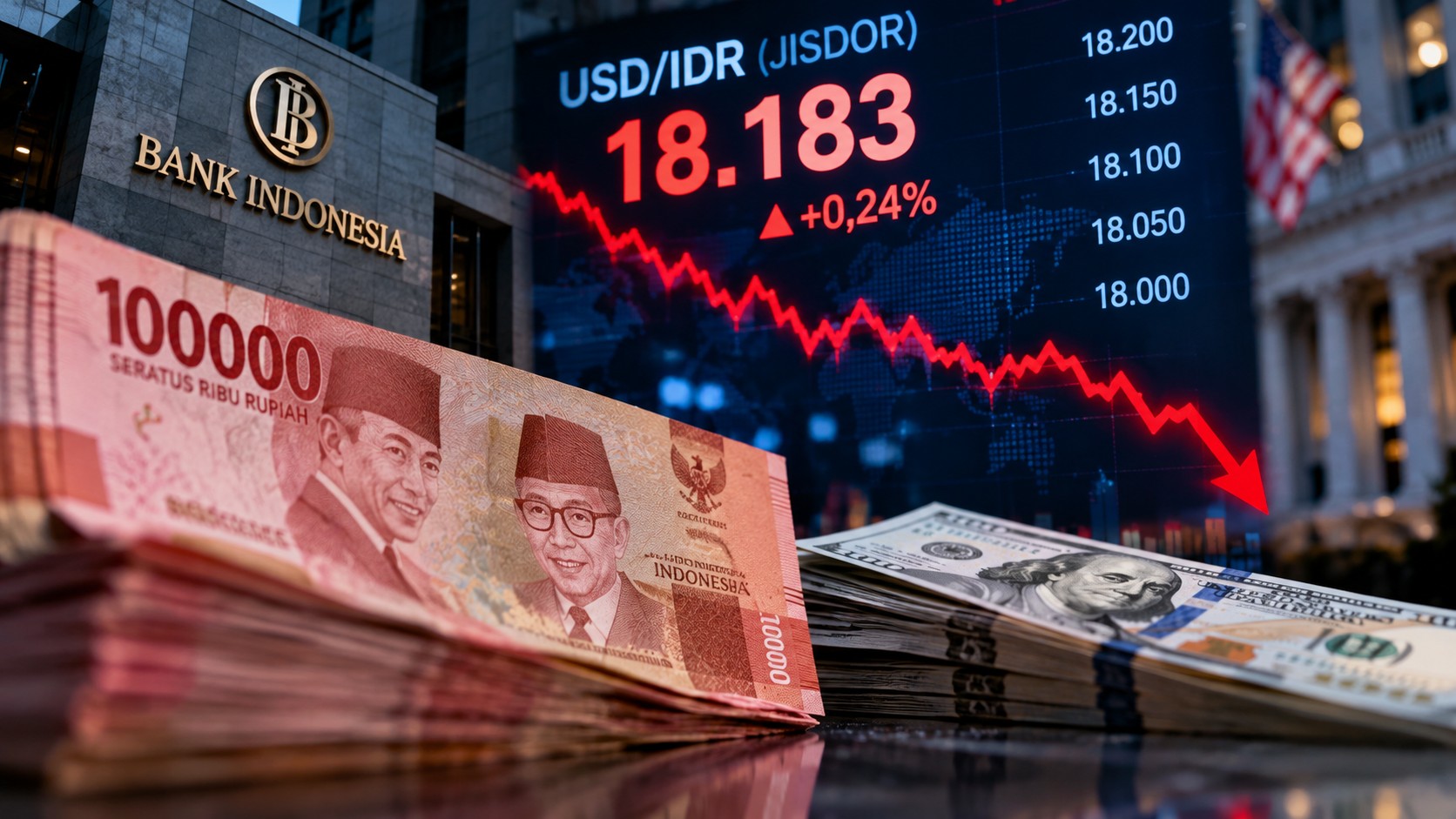 Rupiah Cetak Rekor Terlemah, BI: Kami Tetap Hadir di Pasar