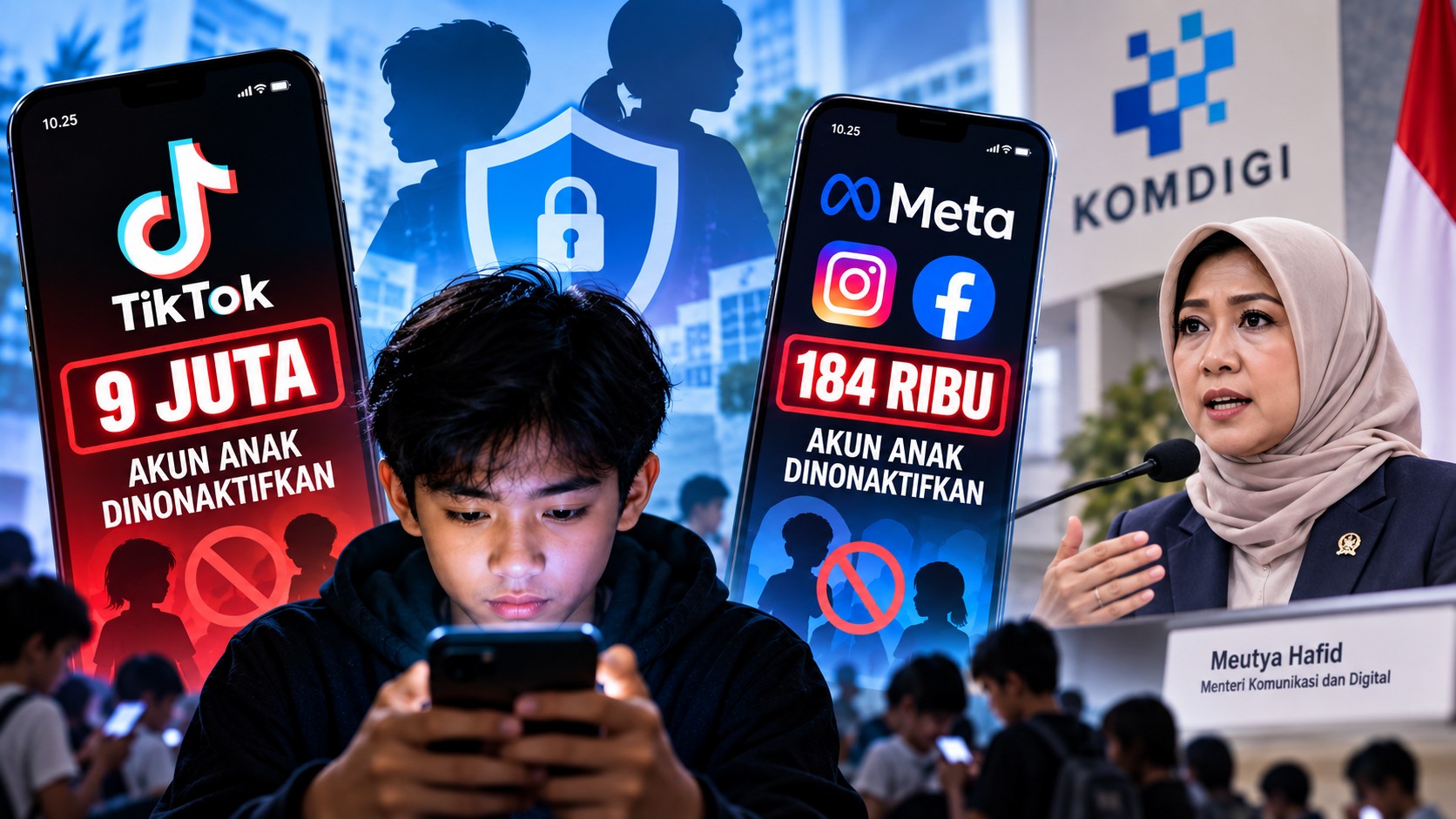 9 Juta Akun Anak Dinonaktifkan TikTok, Apa yang Sebenarnya Terjadi?