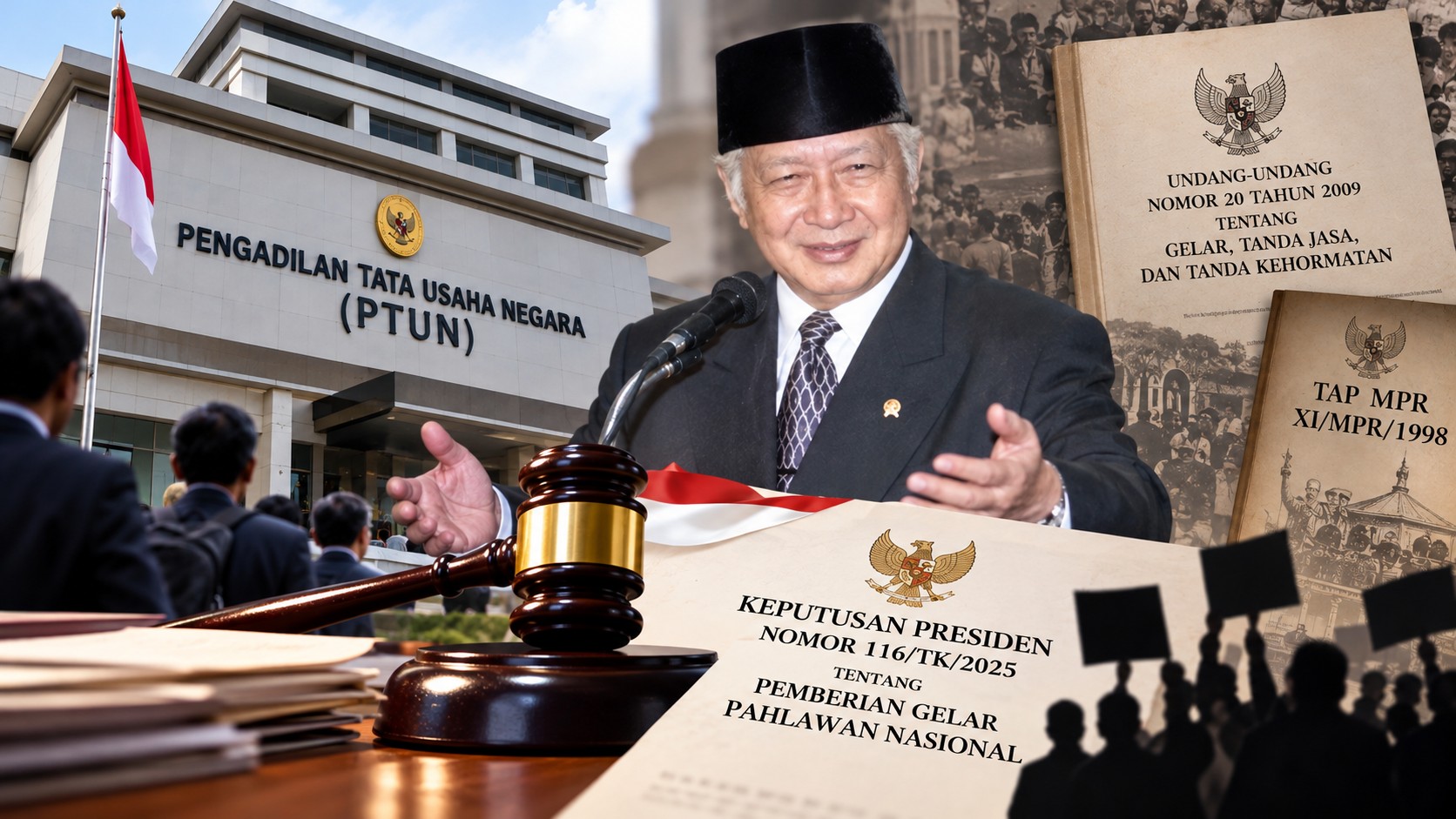 PTUN Tidak Bisa Gugurkan Kepahlawanan Pak Harto