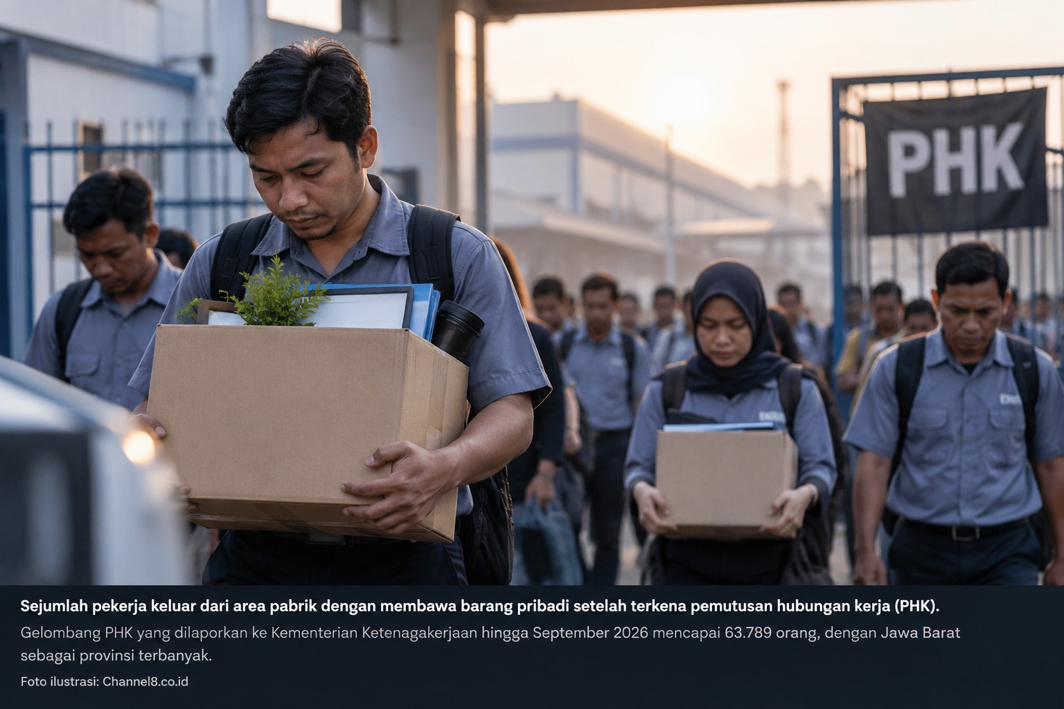 63.789 Pekerja Kena PHK hingga September, Jabar Terbanyak: Angka Ini Cerita Apa?
