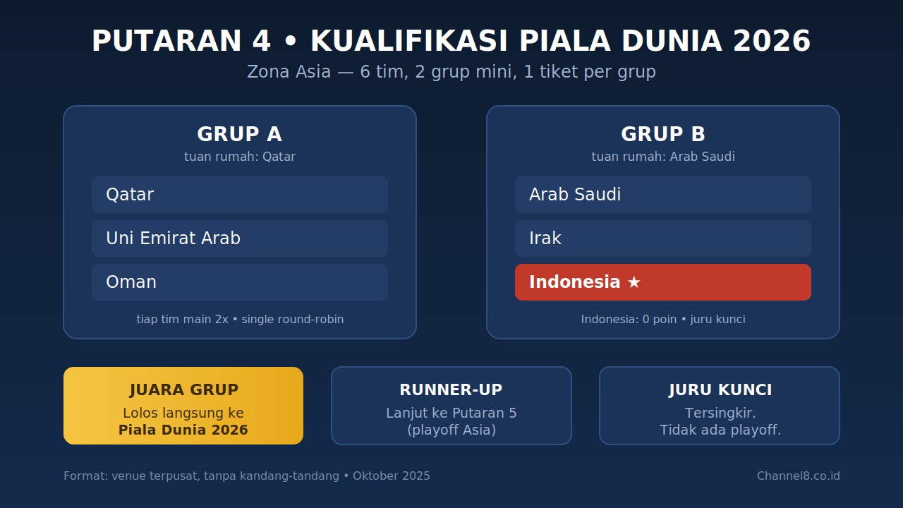 Gimana Sih Sistem Kualifikasi Piala Dunia Zona Asia? Bedah Kegagalan Indonesia 2026