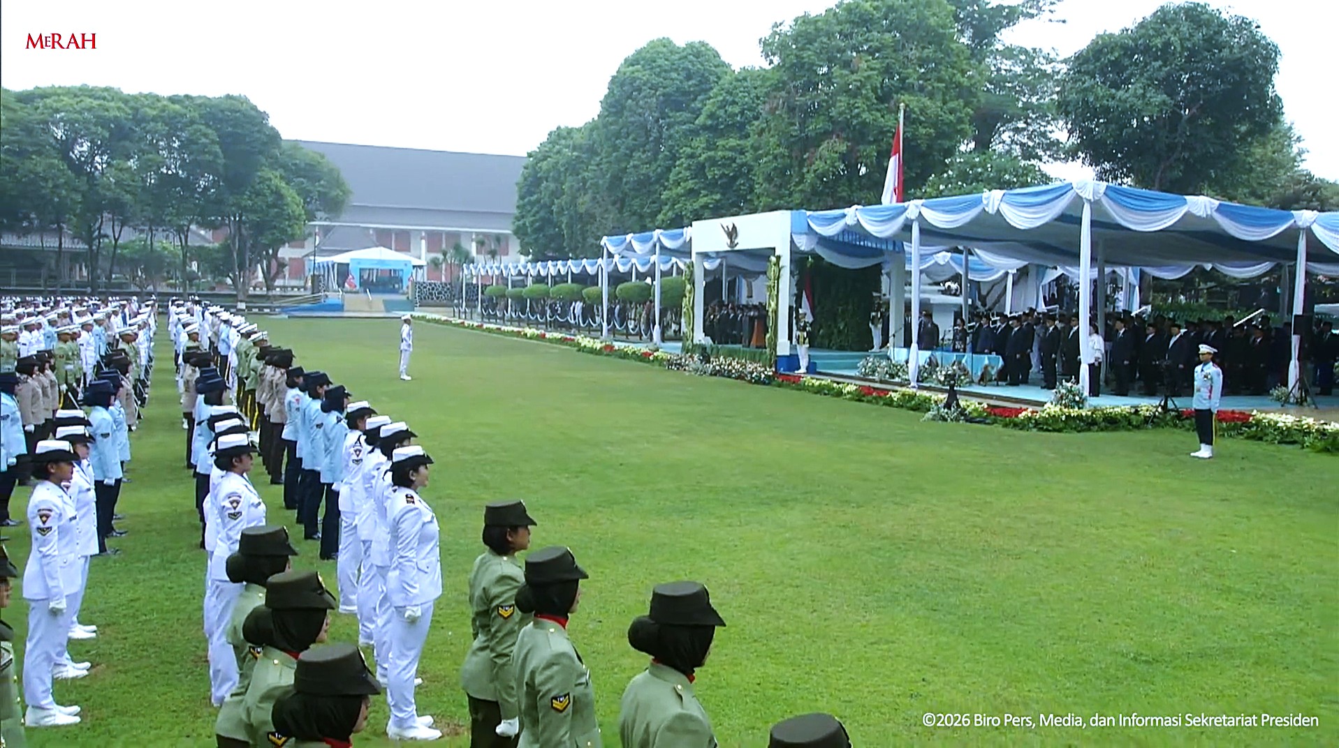 Khidmat, Prabowo Pimpin Upacara Hari Kesaktian Pancasila di Lubang Buaya