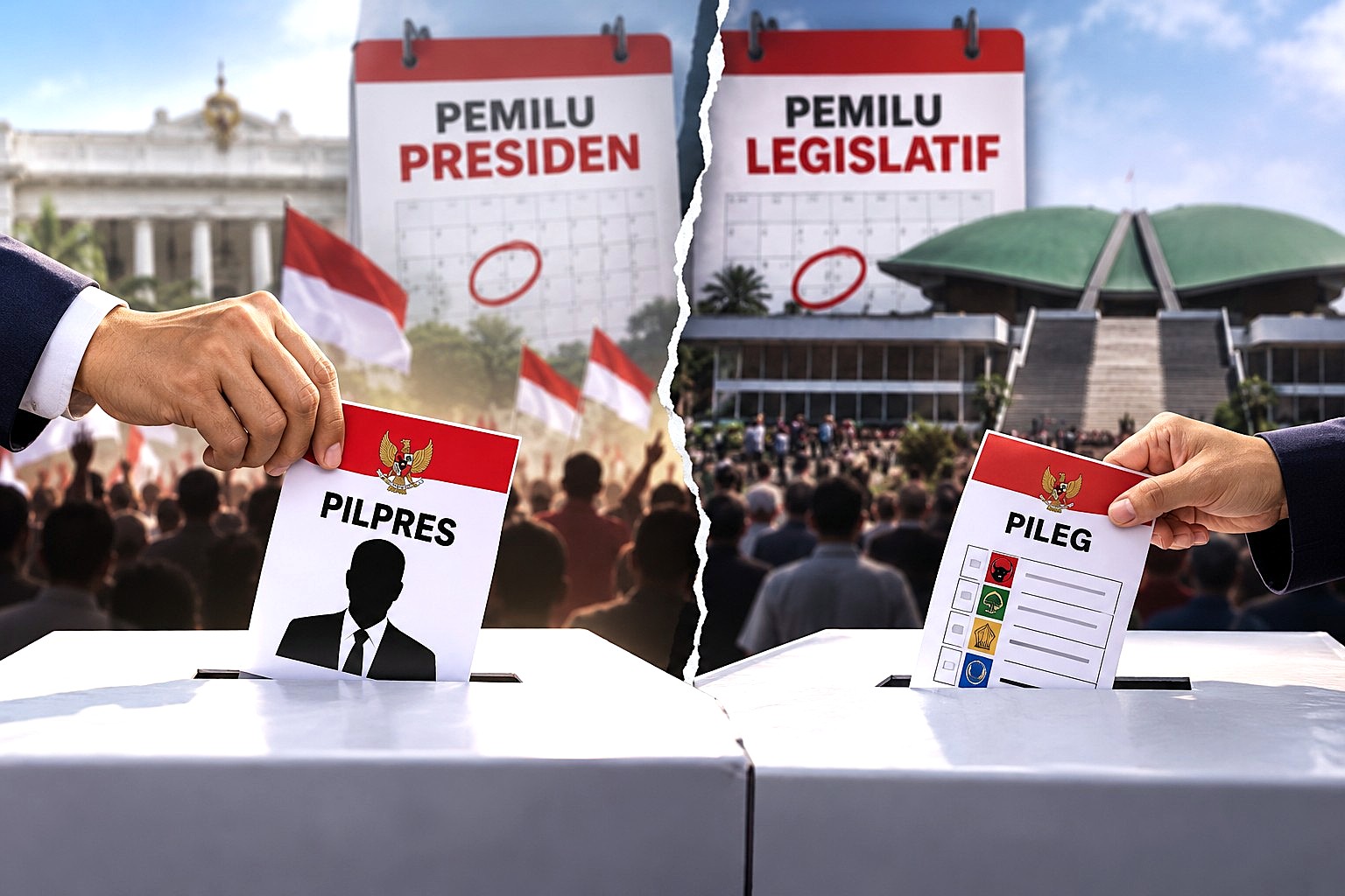 Pileg Dulu, Baru Pilpres: Kenapa Pemilu 2029 Mau Balik ke Model 2014?